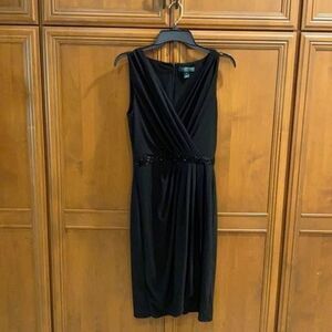 Lauren Ralph Lauren Formal Black Dress